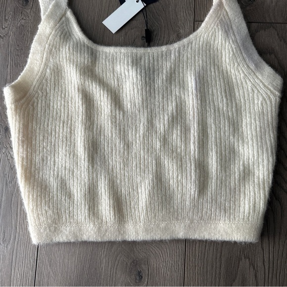 New! NAADAM Luxe Merino
Cashmere Tank Top Ivory Medium - Picture 2 of 7